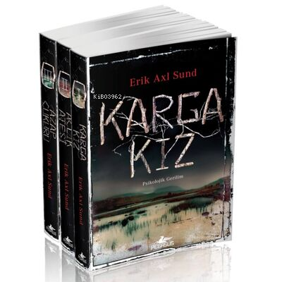 Karga Kız Serisi Takım Set (3 Kitap) - Erik Axl Sund | Yeni ve İkinci 