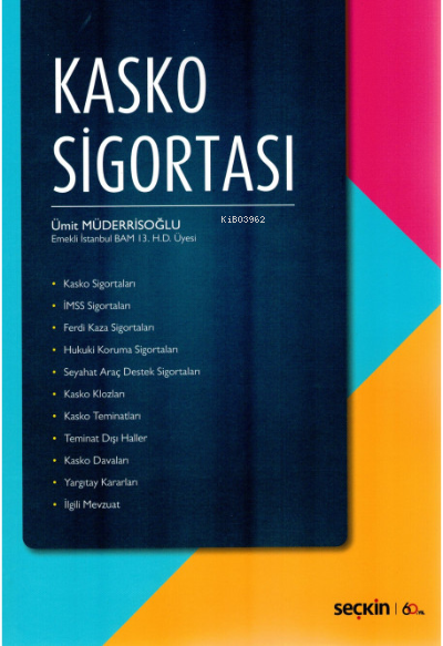 Kasko Sigortası - Ümit Müderrisoğlu | Yeni ve İkinci El Ucuz Kitabın A