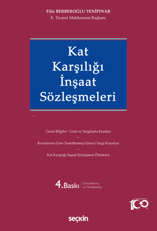 Kat Karşılığı İnşaat Sözleşmeleri - Filiz Berberoğlu Yenipınar | Yeni 