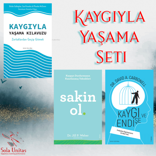 Kaygıyla Yaşama Seti - Phoebe McEwen | Yeni ve İkinci El Ucuz Kitabın 