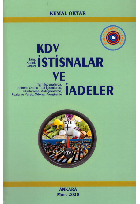 KDV İstisnalar ve İadeler - Kemal Oktar | Yeni ve İkinci El Ucuz Kitab