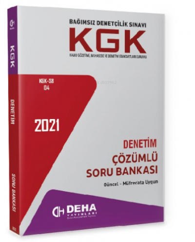 Kgk 04 - Denetim Soru Bankası * / Deha Yay - Kolektif | Yeni ve İkinci