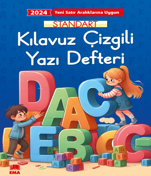 Renkli Standart Çizgili Yazı Defteri A4 Ebat - Kolektif | Yeni ve İkin