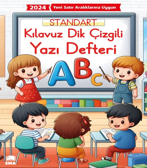 Renkli Standart Kare Çizgili Yazı Defteri A4 Ebat - Kolektif | Yeni ve