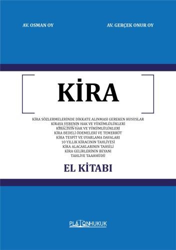 Kira El Kitabı - Osman Oy | Yeni ve İkinci El Ucuz Kitabın Adresi