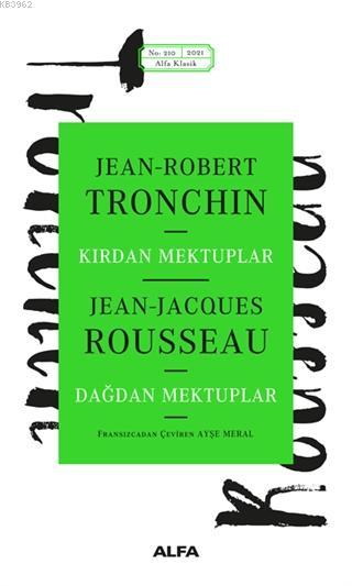 Kırdan Mektuplar Dağdan Mektuplar - Jean-Robert Tronchin | Yeni ve İki