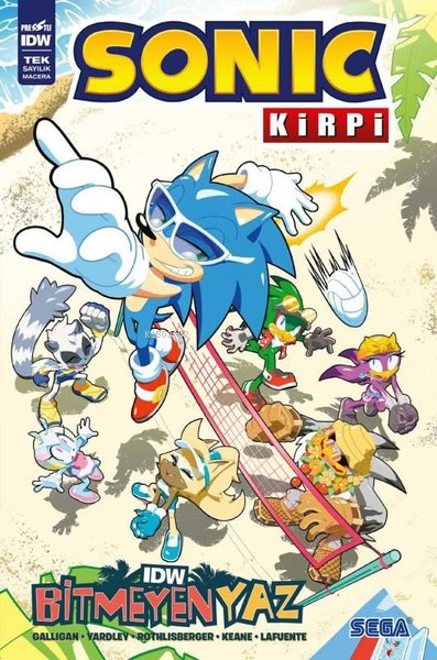 Kirpi Sonic - Bitmeyen Yaz - Gale Galligan | Yeni ve İkinci El Ucuz Ki