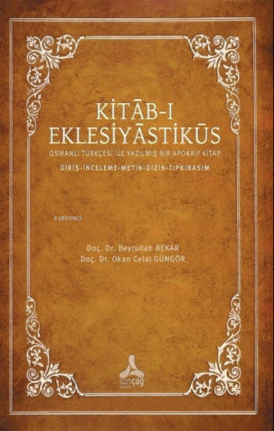 Kıtab-ı Eklesiyastiküs - Beytullah Bekar | Yeni ve İkinci El Ucuz Kita