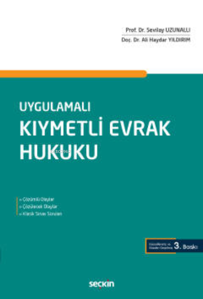 Kıymetli Evrak Hukuku - Sevilay Uzunallı | Yeni ve İkinci El Ucuz Kita