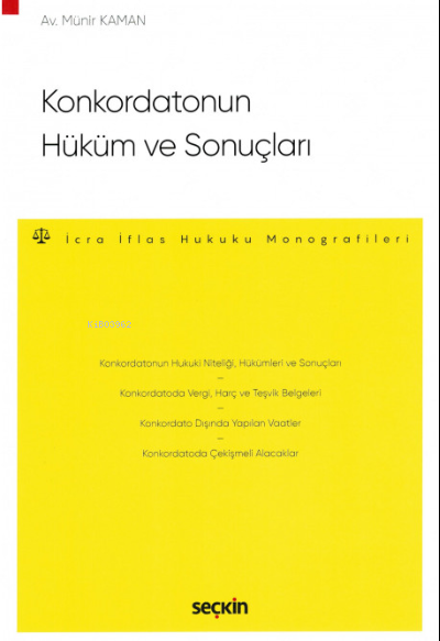 Konkordatonun Hüküm ve Sonuçları - Münir Kaman | Yeni ve İkinci El Ucu