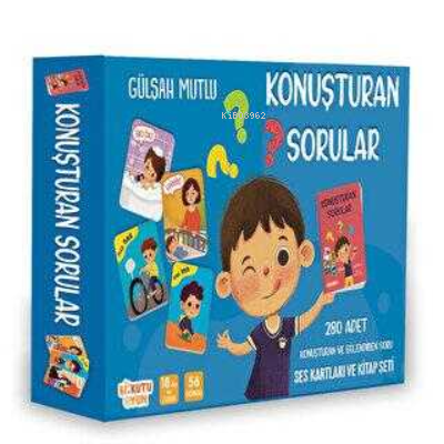 Konuşturan Sorular - Ses Kartları ve Kitap Seti - Gülşah Mutlu | Yeni 