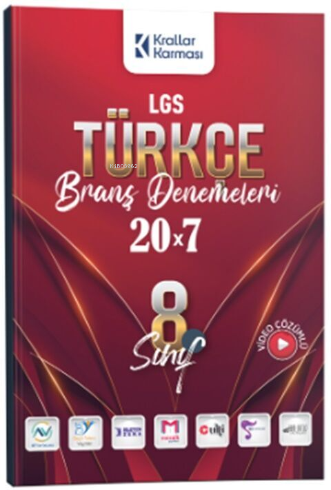 Krallar Karması 8. Sınıf LGS Türkçe 20 x 7 Branş Denemeleri - Kolektif