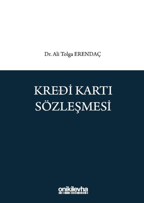 Kredi Kartı Sözleşmesi - Ali Tolga Erendaç | Yeni ve İkinci El Ucuz Ki