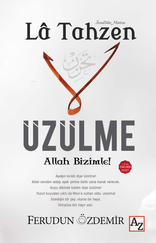 La Tahzen Üzülme Allah Bizimle! - Ferudun Özdemir | Yeni ve İkinci El 