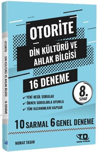 LGS Din Kültürü ve Ahlak Bilgisi 8.Sınıf 16 Deneme Otorite - | Yeni ve