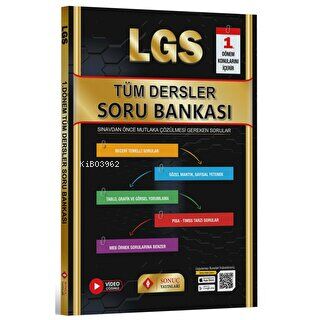 Lgs Tüm Dersler Soru Bankası 1.Dönem 2022-2023 - Kolektif | Yeni ve İk