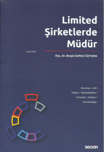 Limited Şirketlerde Müdür - Birgül Sopacı Öztuna | Yeni ve İkinci El U