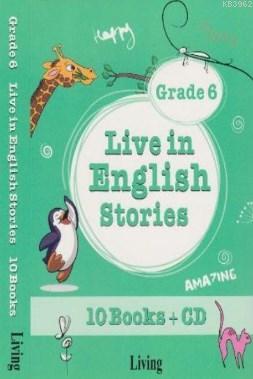 Live in English Stories Grade 6 - 10 Books-CD - Seval Deniz | Yeni ve 