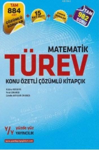 LYS Matematik Türev Konu Özetli Çözümlü Kitapçık - Kolektif | Yeni ve 