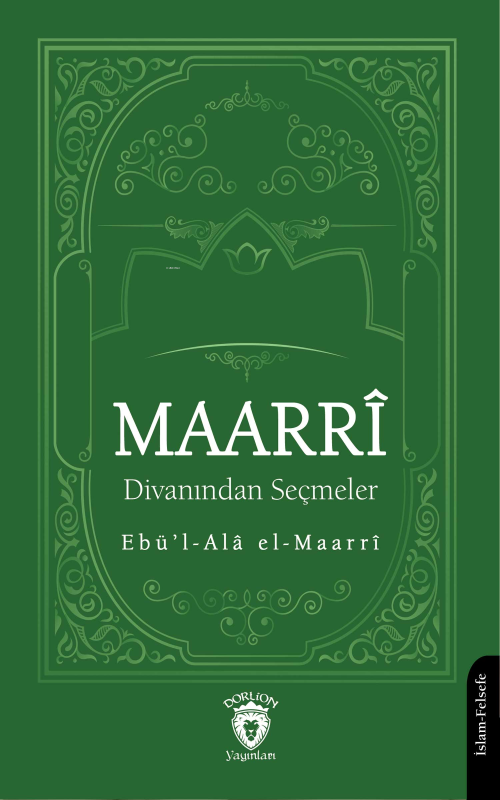 Maarrî Divanından Seçmeler - Ebü’l-Alâ el-Maarrî | Yeni ve İkinci El U