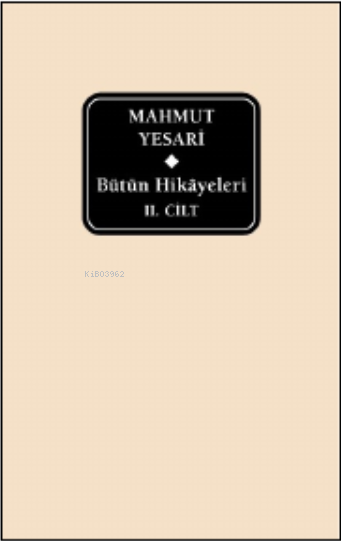 Mahmut Yesari ;Bütün Hikayeleri 11.Cilt - Mahmut Yesari | Yeni ve İkin