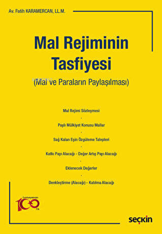 Mal Rejiminin Tasfiyesi - Fatih Karamercan | Yeni ve İkinci El Ucuz Ki