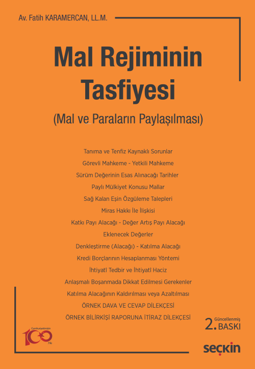 Mal Rejiminin Tasfiyesi - Fatih Karamercan | Yeni ve İkinci El Ucuz Ki