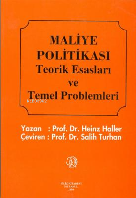 Maliye Politikası - Salih Turhan | Yeni ve İkinci El Ucuz Kitabın Adre