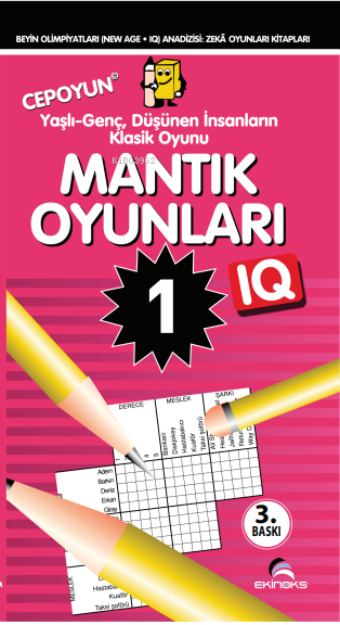 Mantık Oyunları 1 - Ahmet Karaçam | Yeni ve İkinci El Ucuz Kitabın Adr