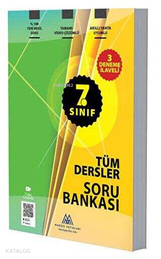 Marsis Yayınları 7. Sınıf Tüm Dersler Soru Bankası - Kolektif | Yeni v