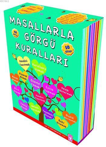 Masallarla Görgü Kuralları - Set (10 Kitap) - Münire Şafak | Yeni ve İ