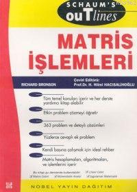 Matris İşlemleri - Richard Bronson | Yeni ve İkinci El Ucuz Kitabın Ad