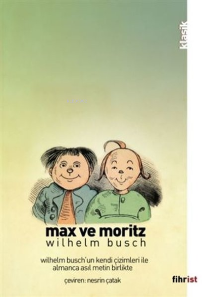 Max ve Moritz (Çizimli) - Wilhelm Busch | Yeni ve İkinci El Ucuz Kitab