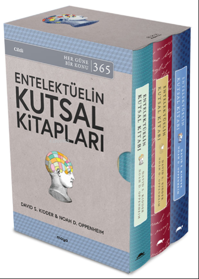 Maya Entelektüelin Kutsal Kitapları Seti (Ciltli) - 3 Kitap Kutulu - D