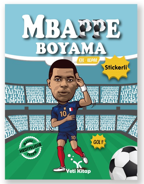 Mbappe Boyama Kitabı - Feyyaz Ulaş | Yeni ve İkinci El Ucuz Kitabın Ad