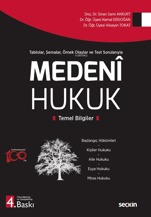 Medenî Hukuk Temel Bilgiler - Sinan Sami Akkurt | Yeni ve İkinci El Uc