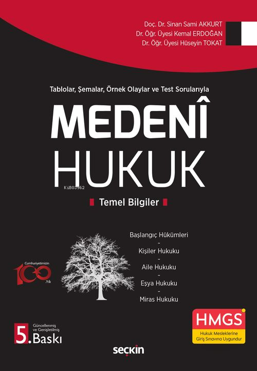 Medeni Hukuk Temel Bilgiler - Sinan Sami Akkurt | Yeni ve İkinci El Uc