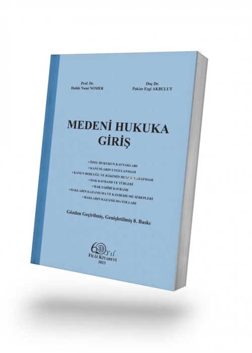 Medeni Hukuka Giriş - Haluk Nami Nomer | Yeni ve İkinci El Ucuz Kitabı