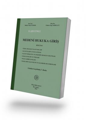 Medeni Hukuka Giriş - Haluk Nami Nomer | Yeni ve İkinci El Ucuz Kitabı