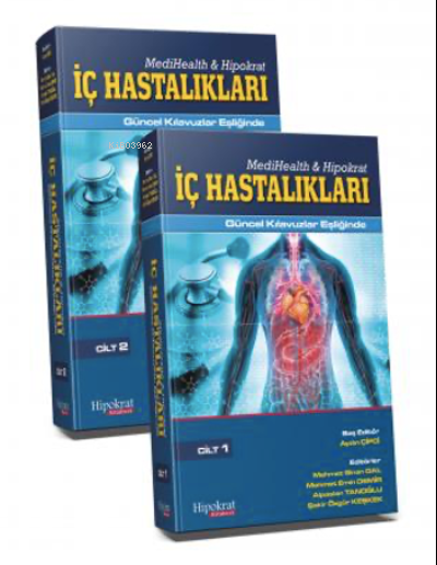 MediHealth & Hipokrat İç Hastalıkları 2 Cilt Set Güncel Kılavuzlar Eşl