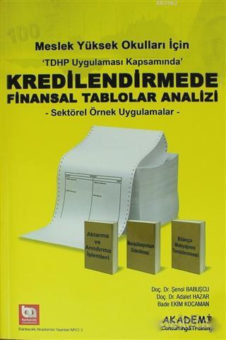 Meslek Yüksek Okulları İçin Kredilendirmede Finansal Tablolar Analizi 