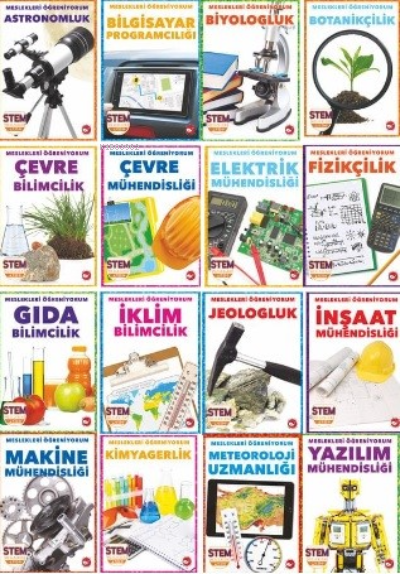 Meslekleri Öğreniyorum Set – 16 Kitap - R.J. Bailey | Yeni ve İkinci E