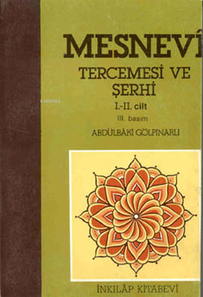 Mesnevi Tercümesi Ve Şerhi I - II. Cilt - Abdülbaki Gölpınarlı | Yeni 