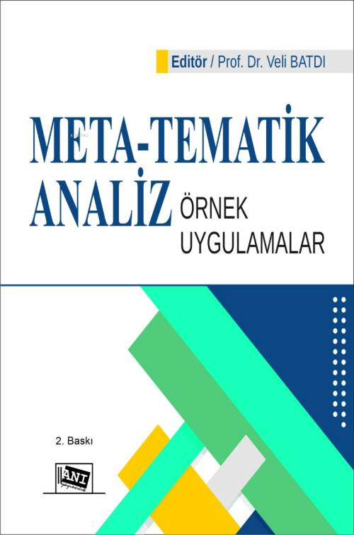 Meta - Tematik Analiz Örnek Uygulamalar - Kolektif | Yeni ve İkinci El