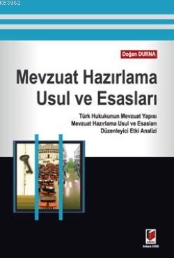 Mevzuat Hazırlama Usul ve Esasları - Doğan Durna | Yeni ve İkinci El U