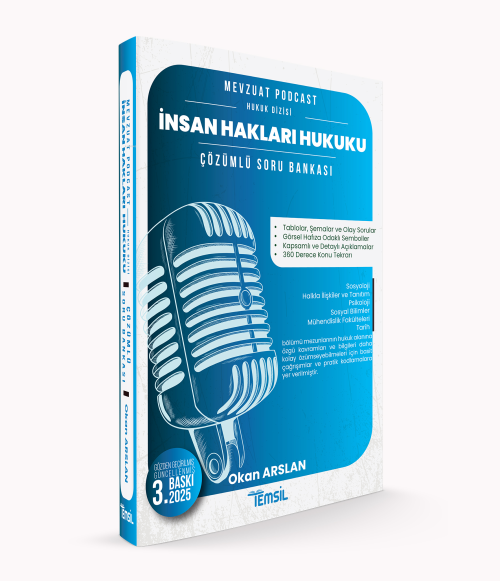 Mevzuat Podcast İnsan Hakları Hukuku ;Çözümlü Soru Bankası (Kaymakamlı