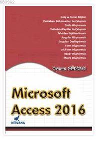 Microsoft Access 2016 - Osman Gürkan | Yeni ve İkinci El Ucuz Kitabın 