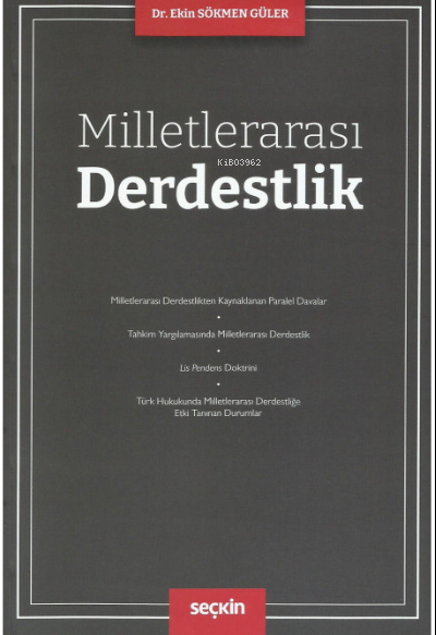 Milletlerarası Derdestlik - Ekin Sökmen Güler | Yeni ve İkinci El Ucuz