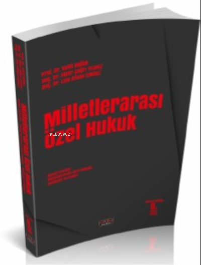 Milletlerarası Özel Hukuk Konu Anlatımı - Vahit Doğan | Yeni ve İkinci