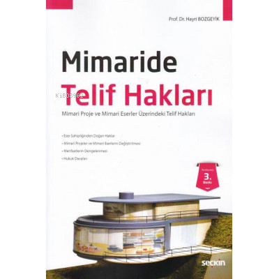 Mimaride Telif Hakları - Hayri Bozgeyik | Yeni ve İkinci El Ucuz Kitab